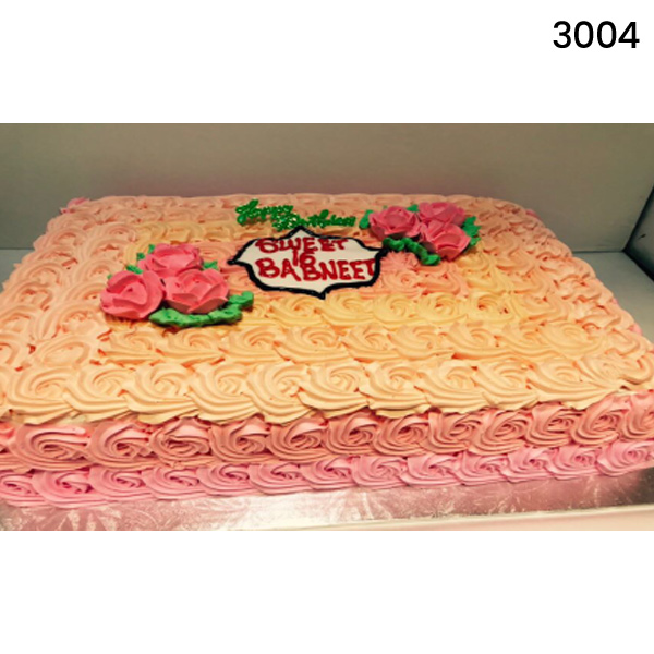 Eggless Veg Birthday Cake for girl in Brampton Girl Birthday Cakes