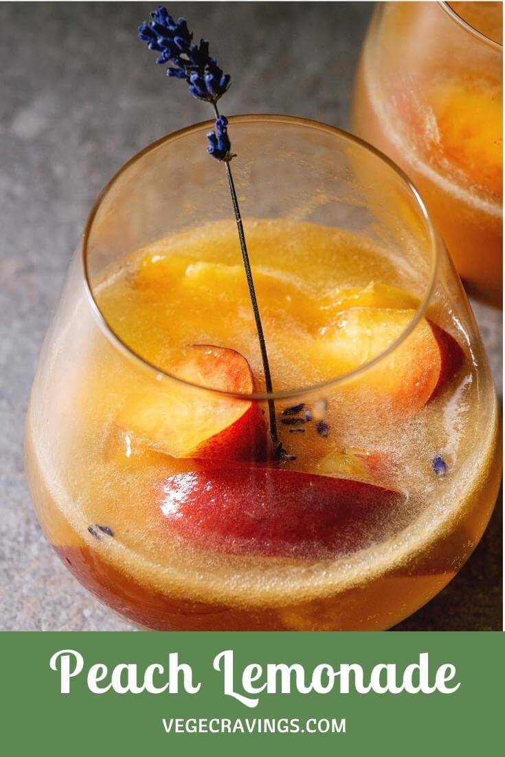 Peach Lemonade Recipe Fresh Peach & Mint Lemonade