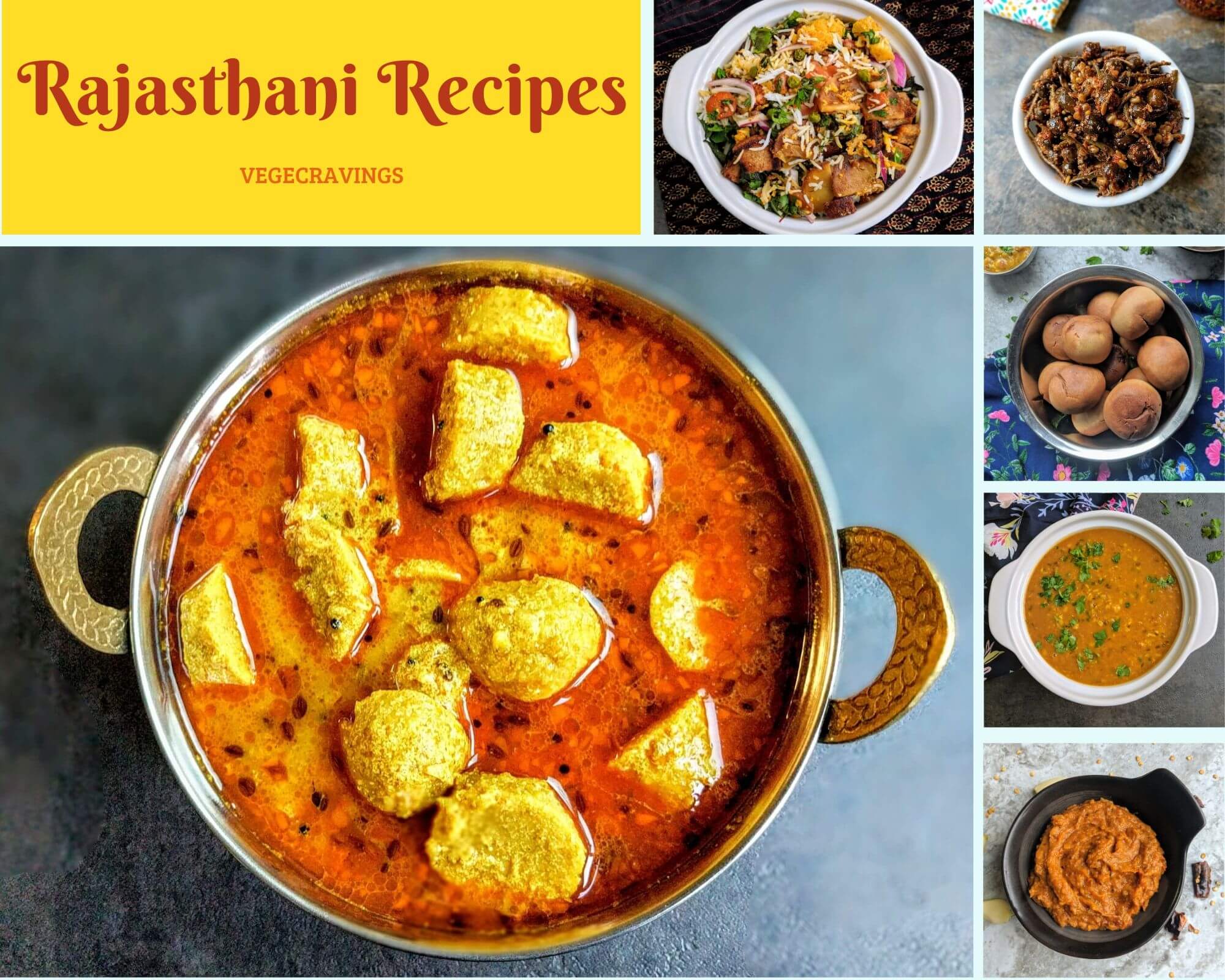 Rajasthani Food 24 Authentic Veg Rajasthani Recipes