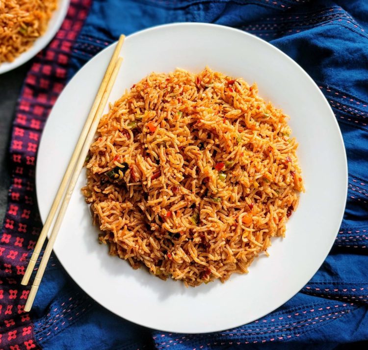 Schezwan Fried Rice Recipe Veg Schezuan Fried Rice VegeCravings