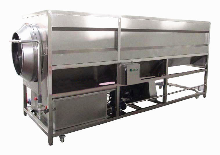 Drumtype Washing and Peeling Machine for Vegetables and Fruits