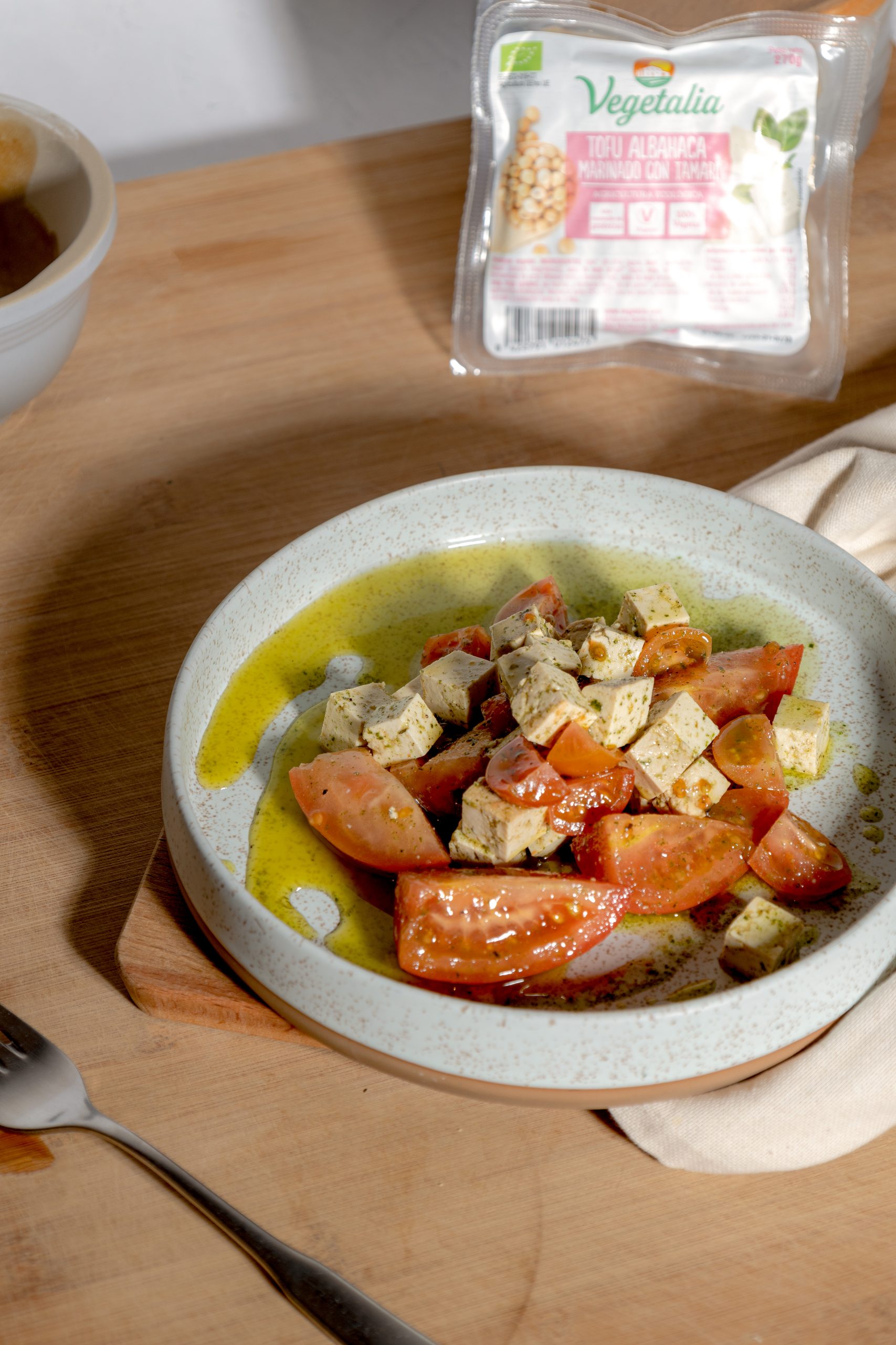 TOFU ALBAHACA Vegetalia