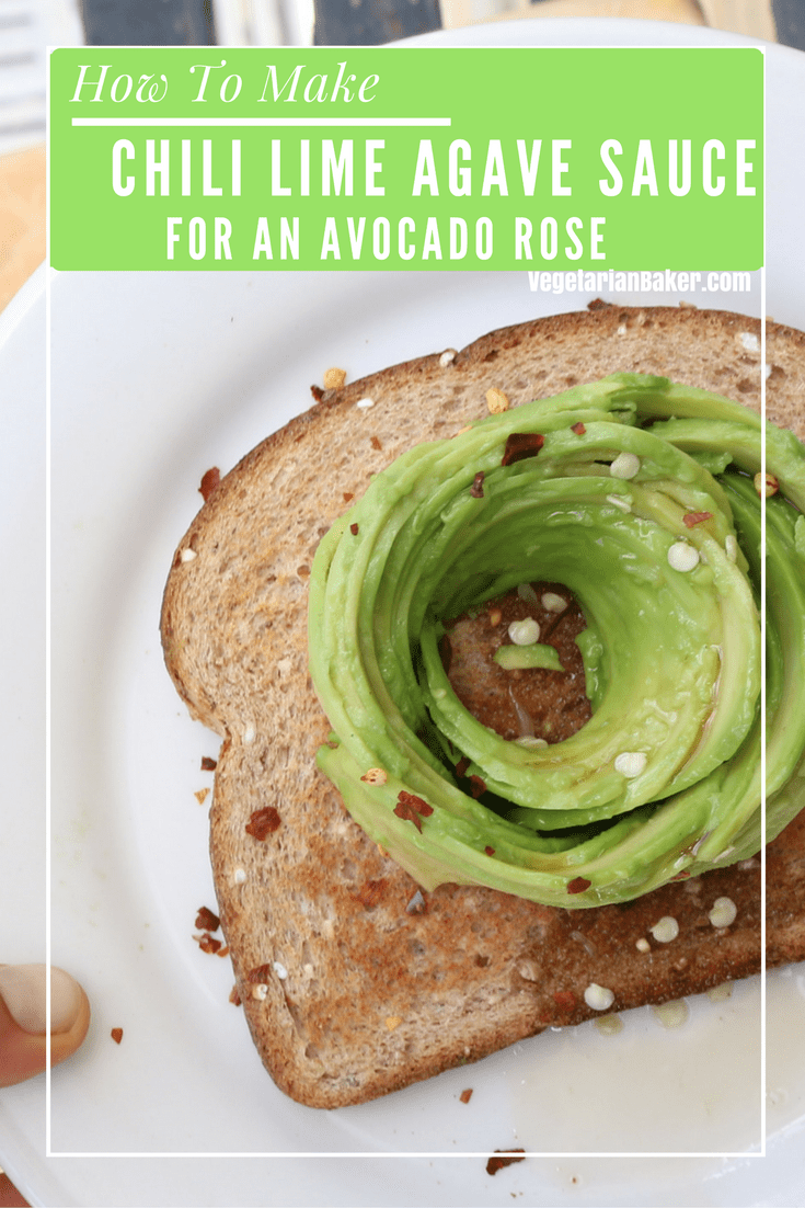 How To Make Chili Lime Agave Sauce for an Avocado Rose
