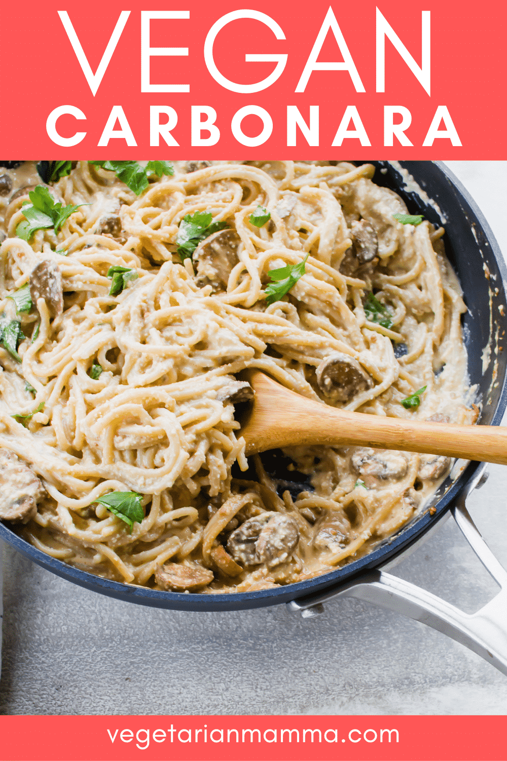 Vegan Carbonara Vegetarian Mamma