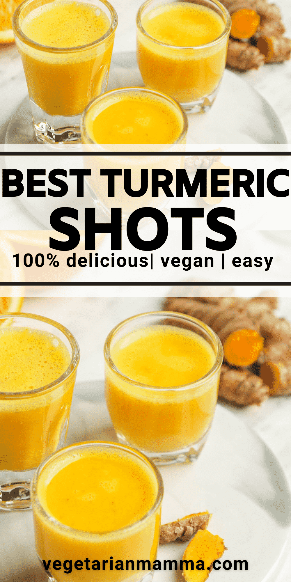 Turmeric Shots Vegetarian Mamma