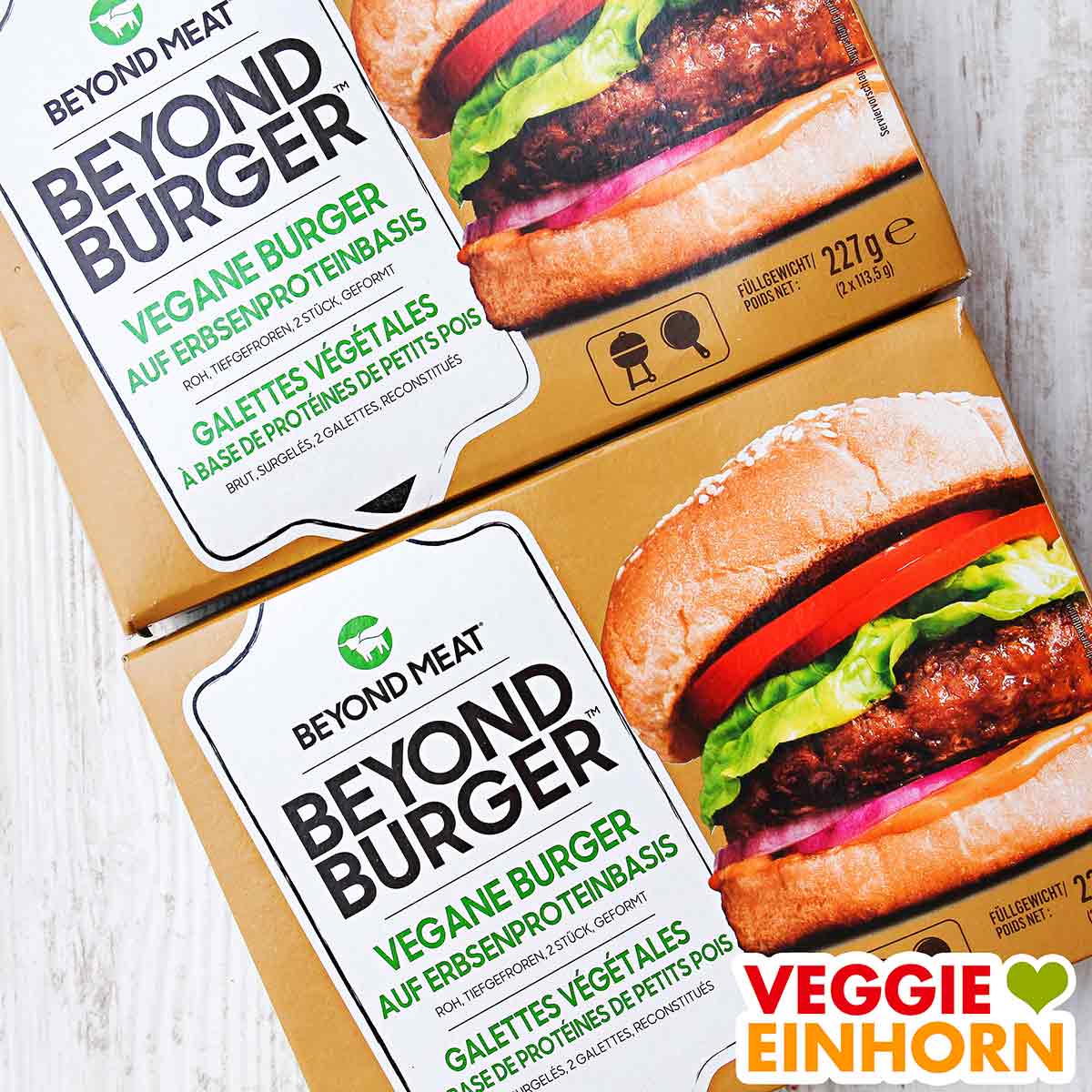 Vegane Burger Patties aus dem Supermarkt