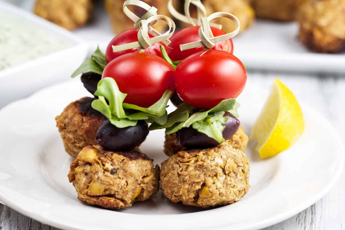 One Bite Falafel Kebabs (Vegan, Gluten Free) The Veggie Chick