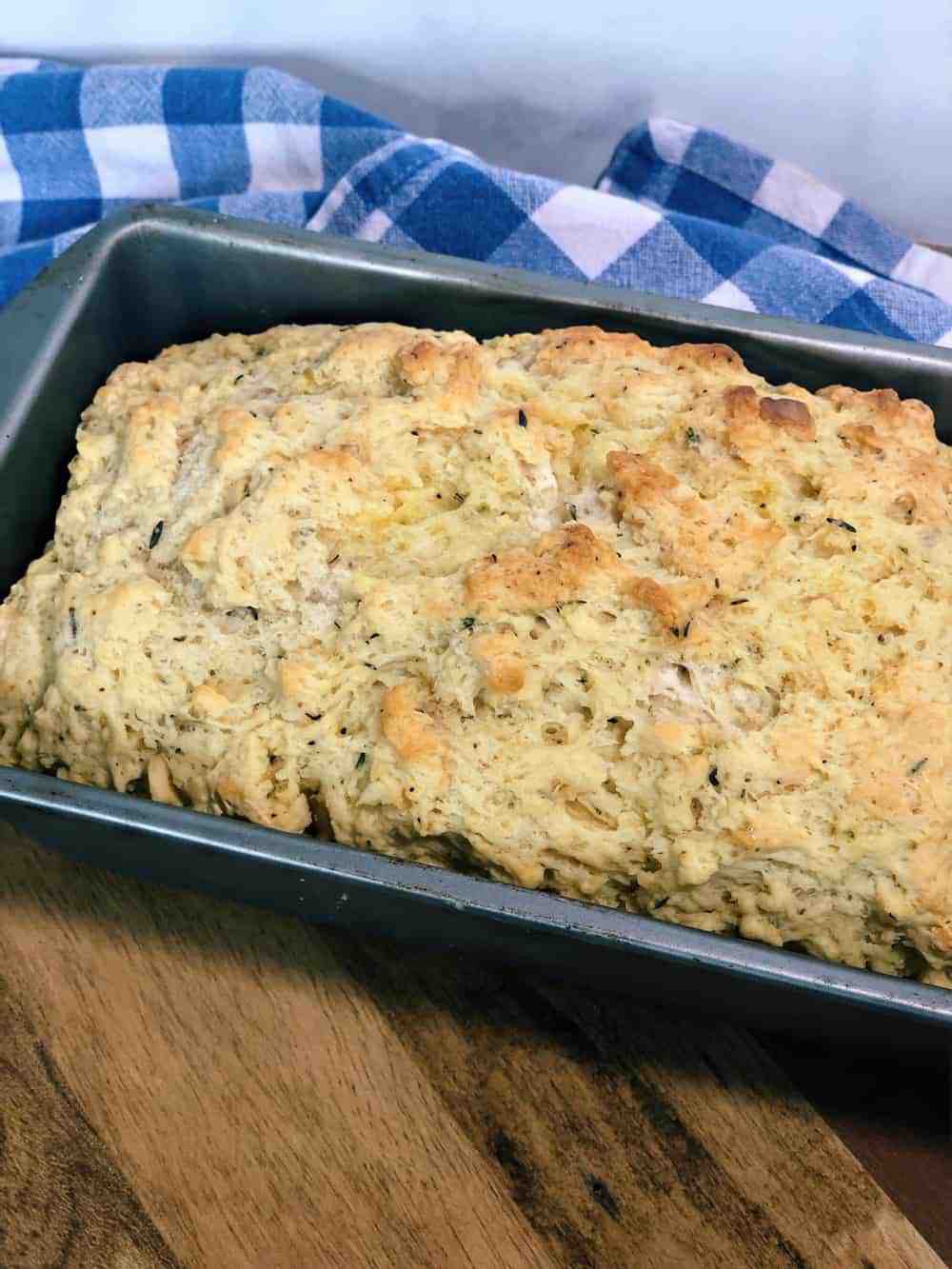 Beer Bread with Garlic and Herbs (Vegan) Veggie Fun Kitchen