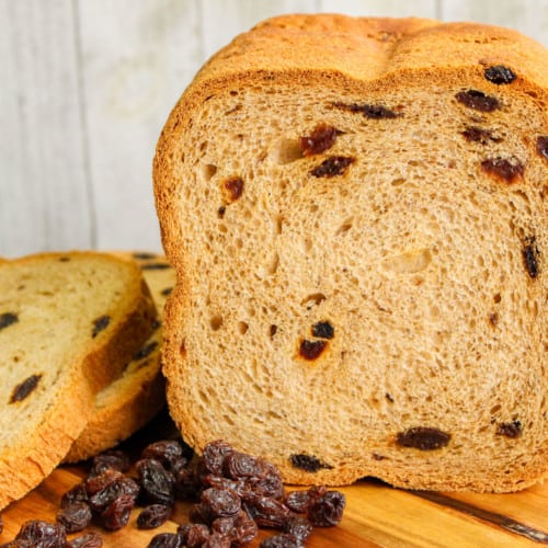 Vegan Cinnamon Raisin Bread (Bread Machine Recipe) Veggie Fun Kitchen