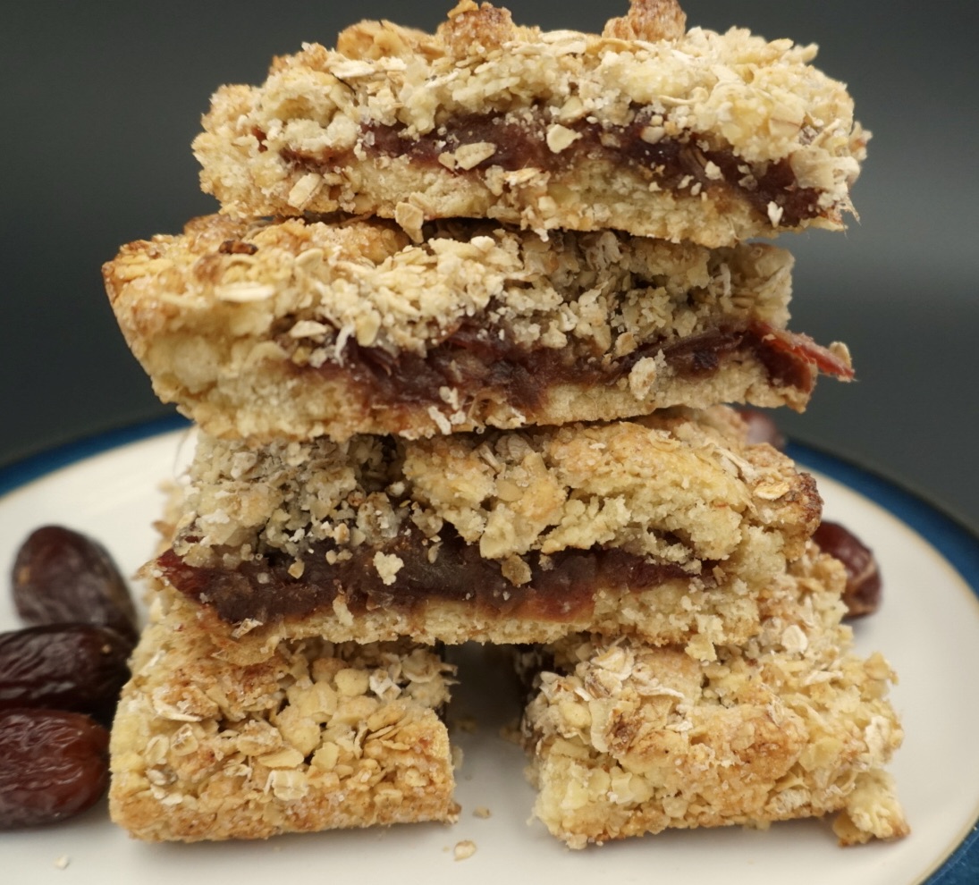 Date and oat slices Veggie Ideas