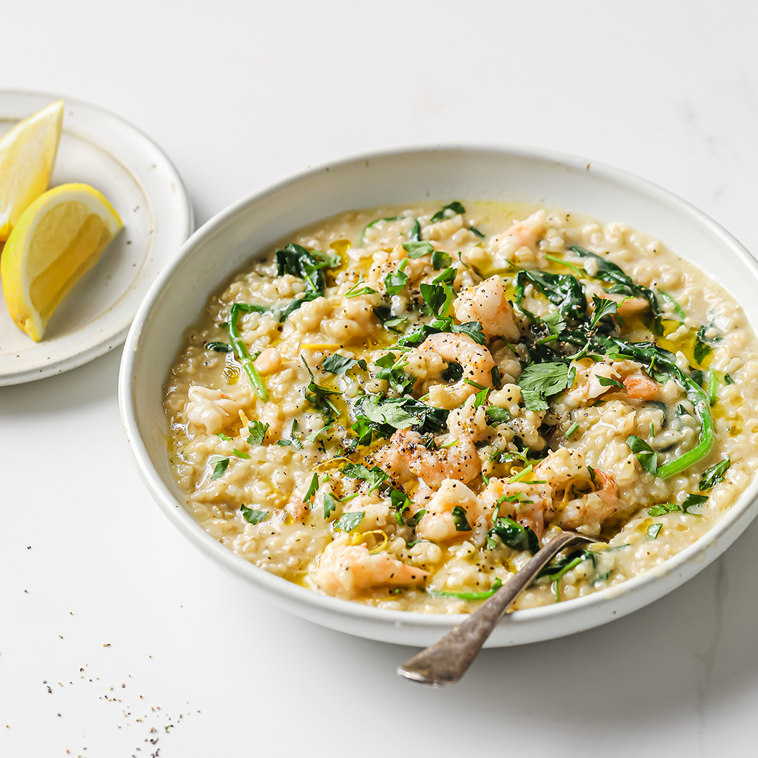 Easy Baked Brown Rice Shrimp Risotto Recipes