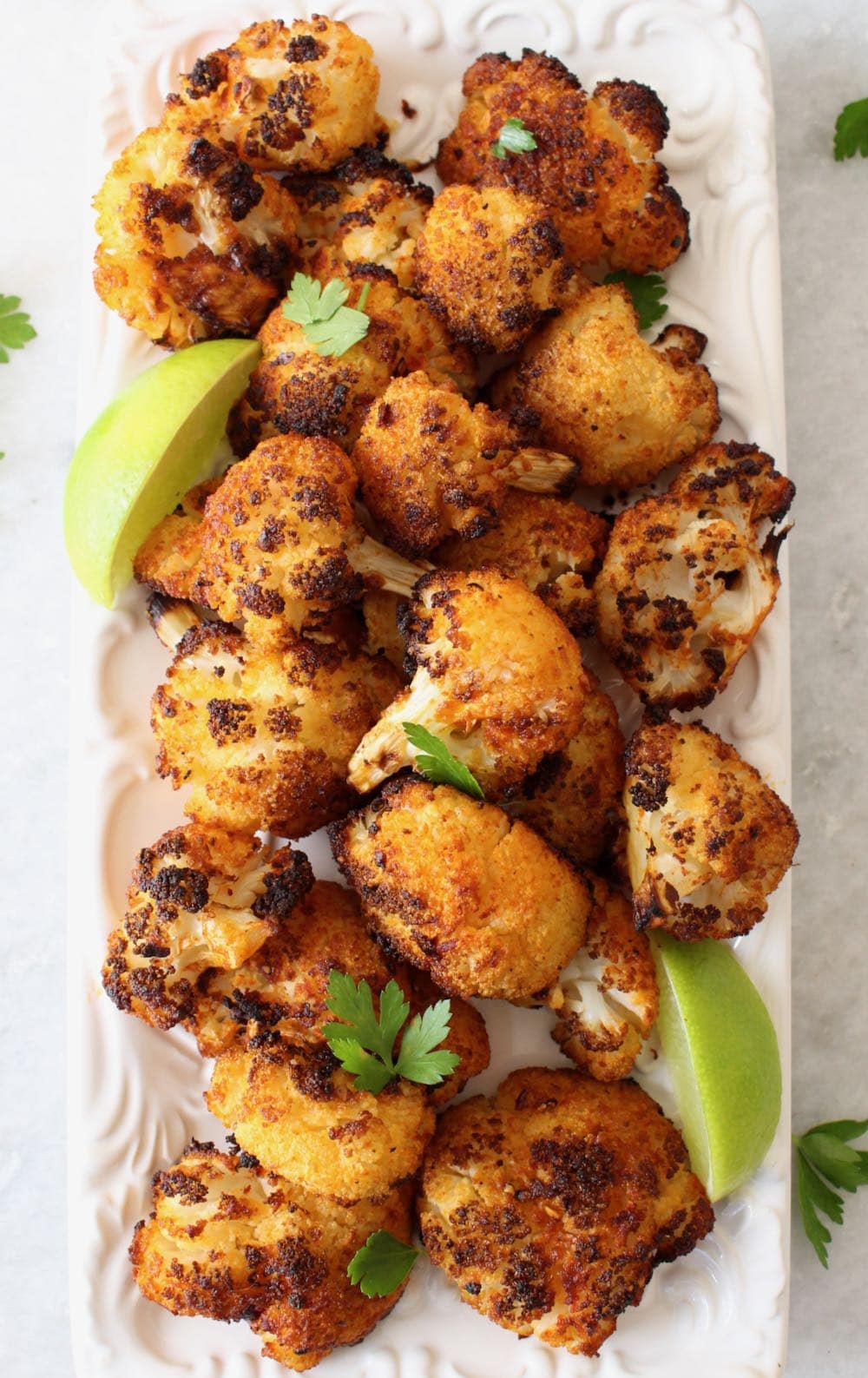 Air Fryer Cauliflower Wings Recipe • Veggie Society