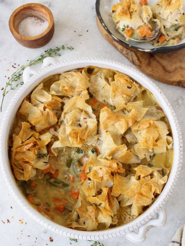 Mushroom Pot Pie Recipe Story • Veggie Society