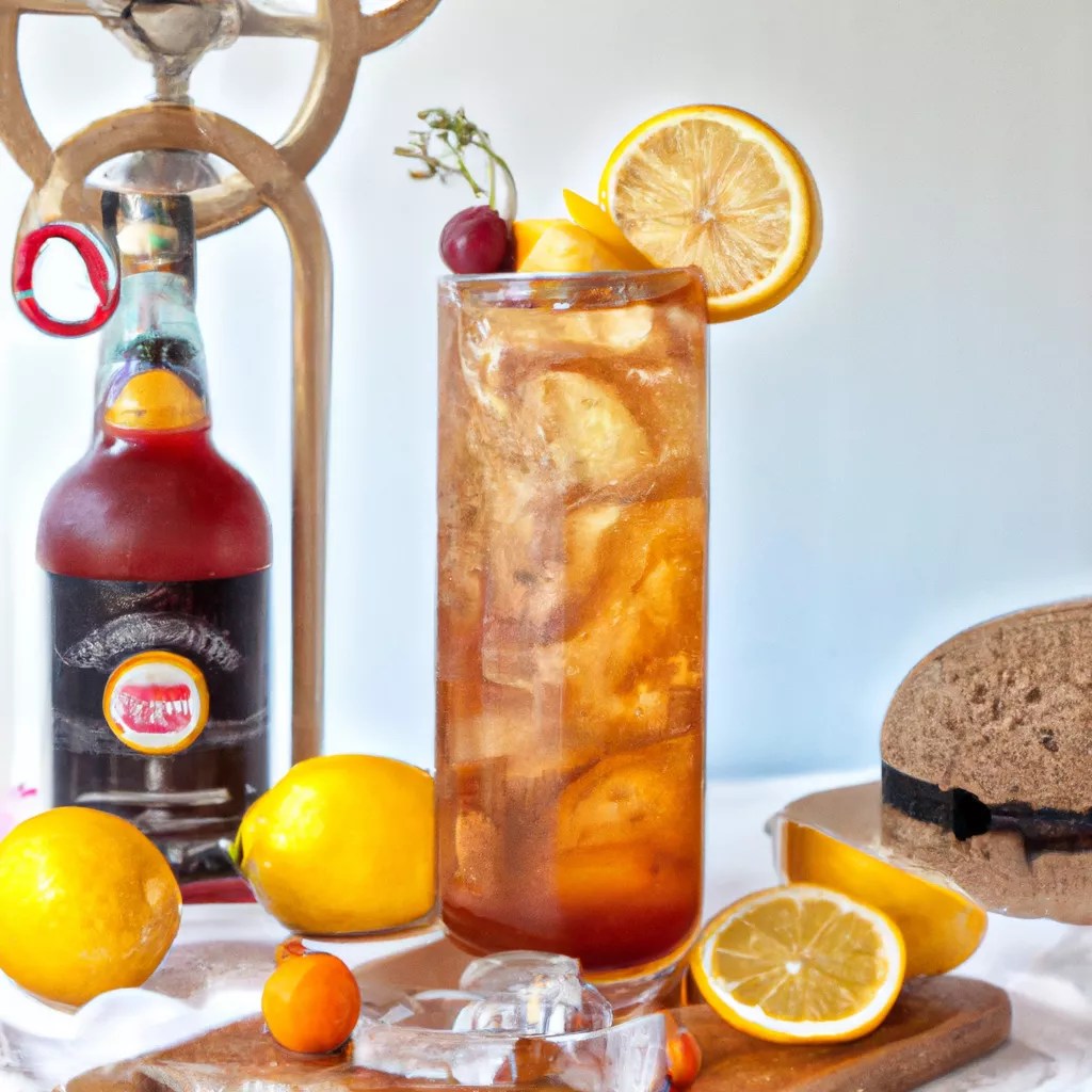 IngwerZitrus Eistee vegan Vegane Rezepte, veganer Food Blog