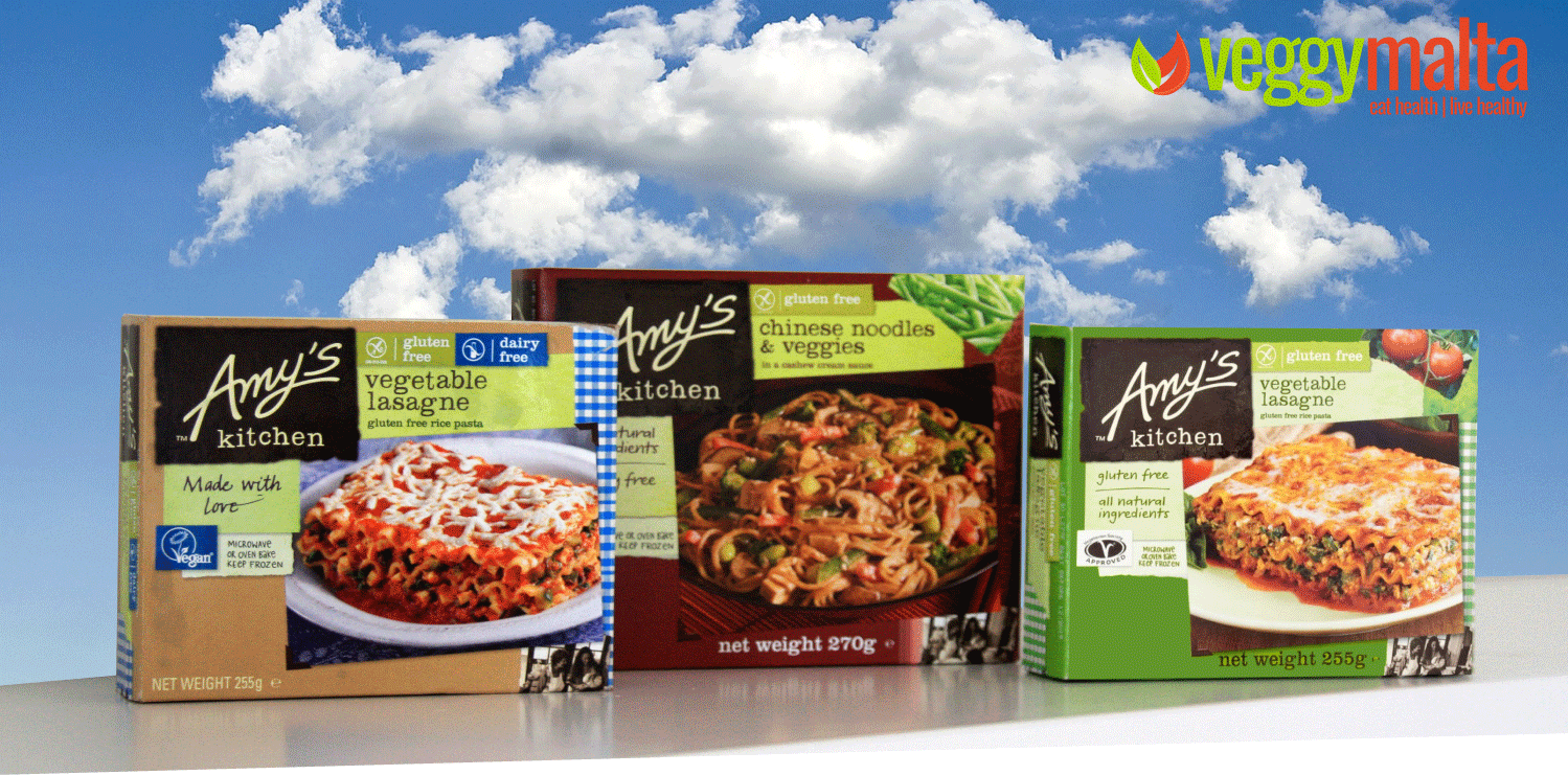 Amy's Kitchen now available in Malta and Gozo