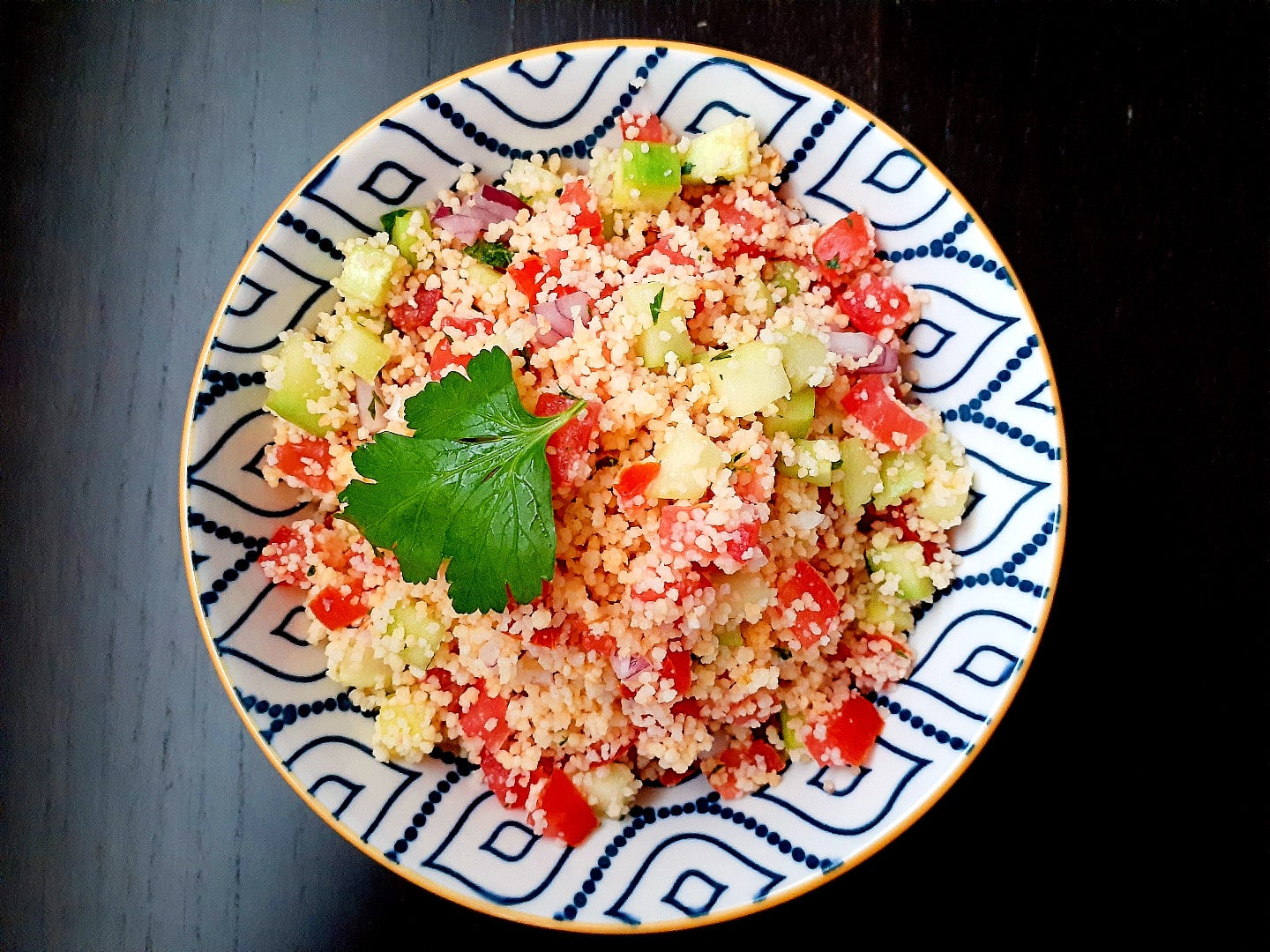 Taboulé Couscous Salad, The French Way Veg'n'Bake