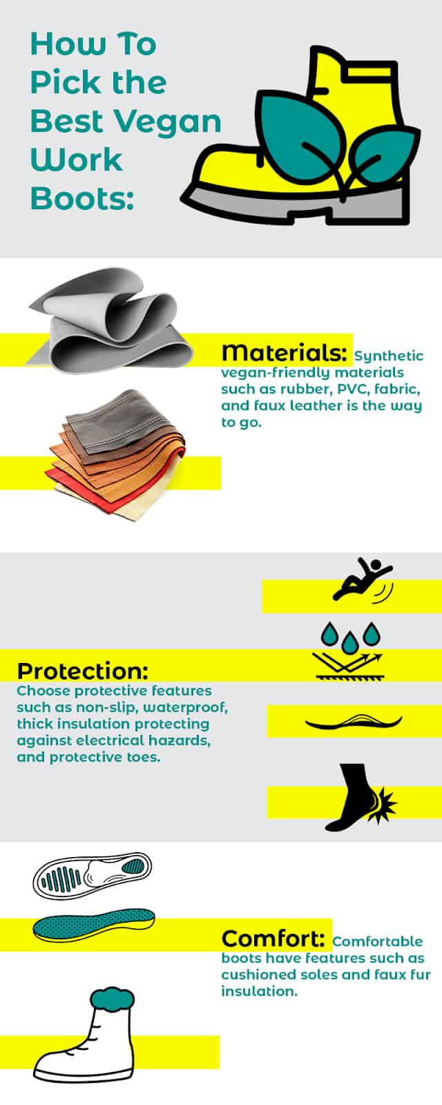 The Ultimate Vegan Work Boots for 2021 Vegomm