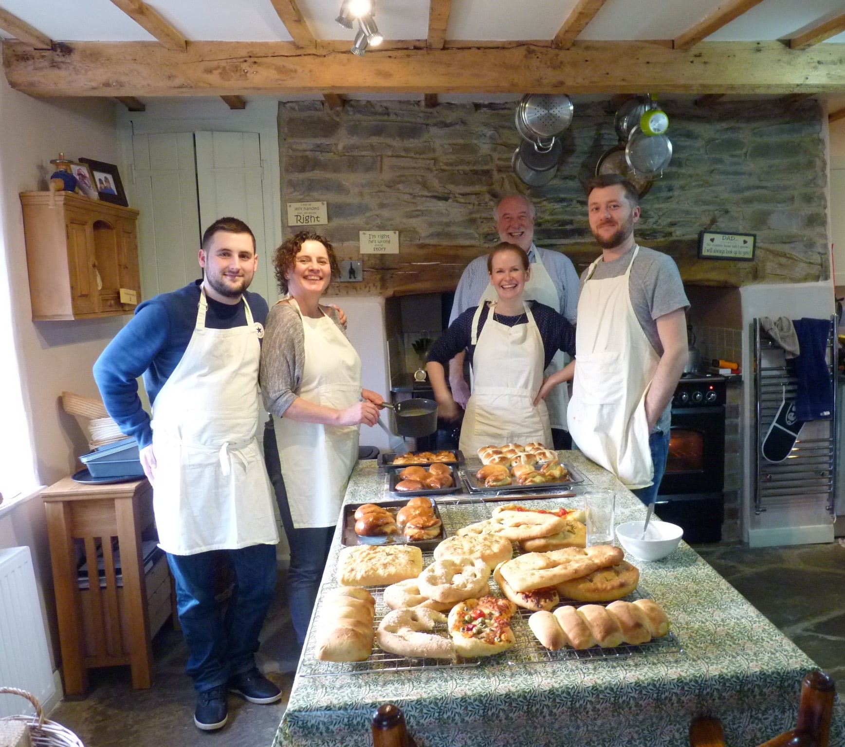 Bread making 28th February 2016 Veg Patch Kitchen Cookery School