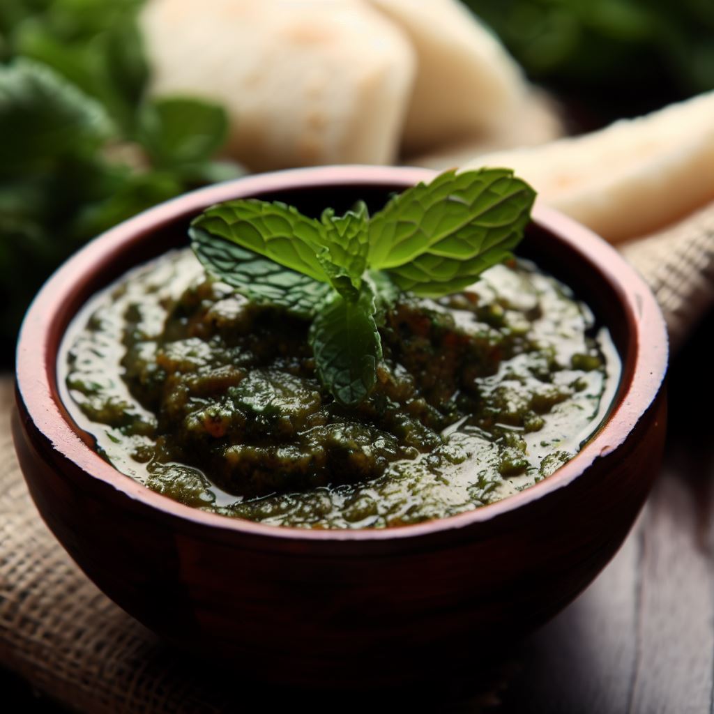 Pudina Chutney veg recipes Kitchen