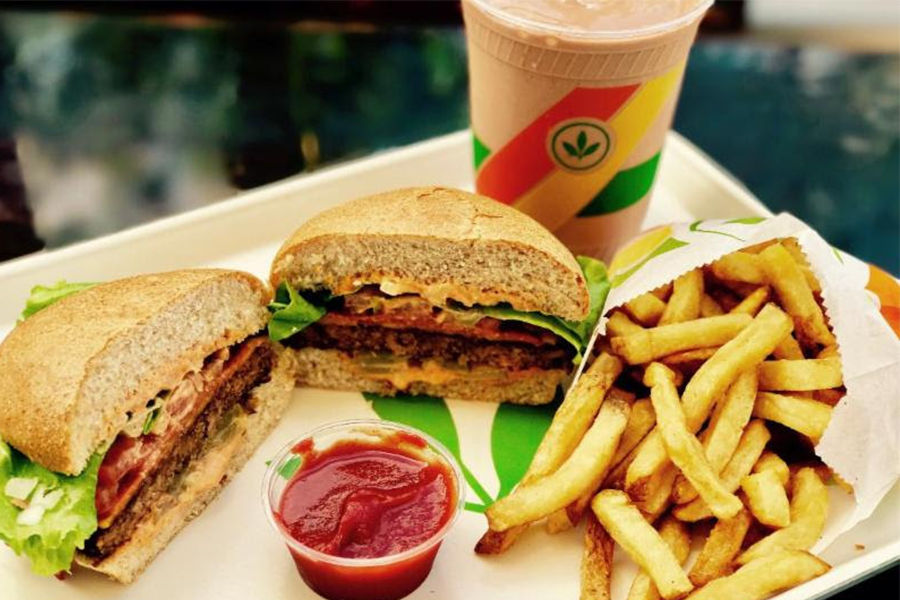 Vegan Fast Food Restaurant Debuts to Record Sales VEGWORLD Magazine