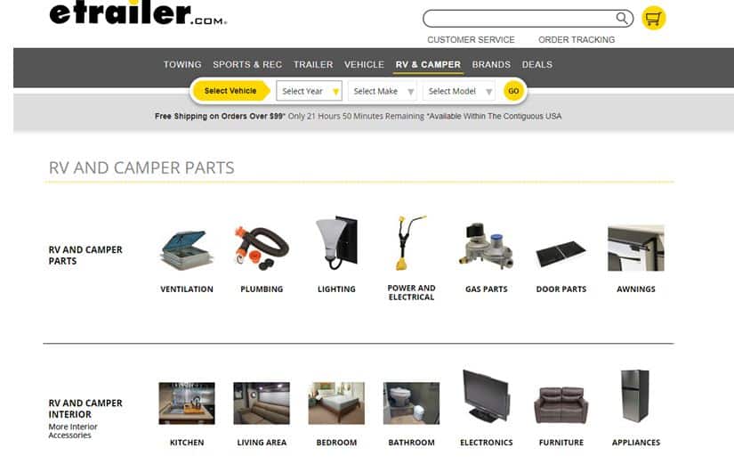 38 best websites to shop for RV parts online