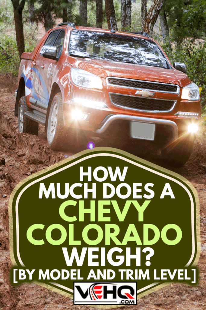 How Much Does a Chevy Colorado Weigh? [By Model and Trim Level]