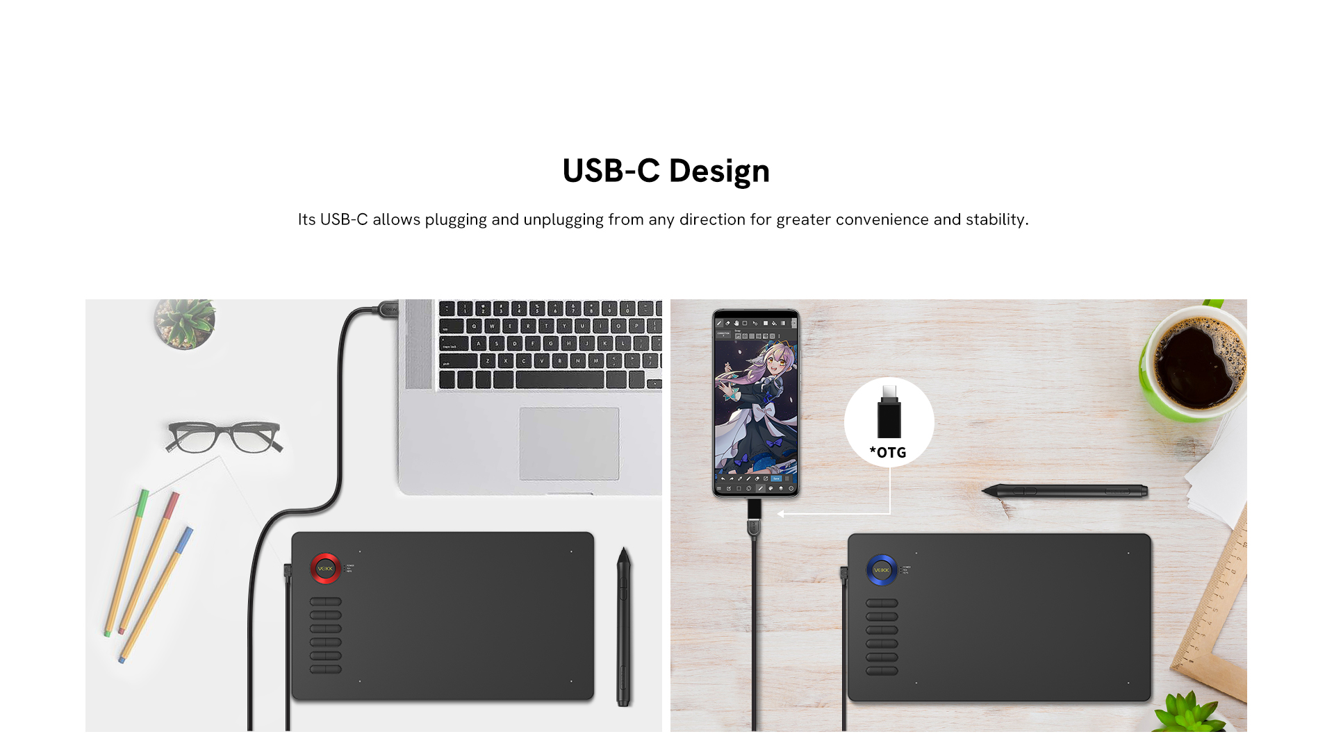 VEIKK Creator A15 Pen Tablet & Digital Pen Tablet