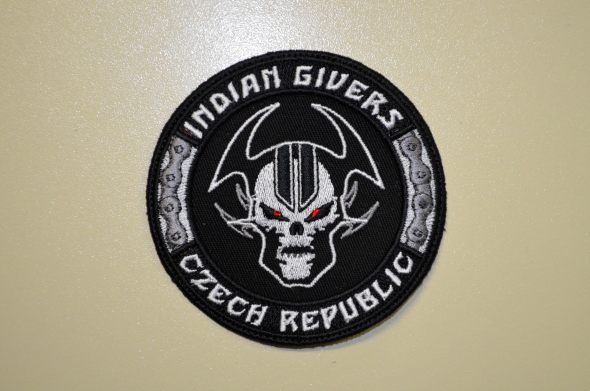 Bikers and motorcycle patches Velebný & Fam