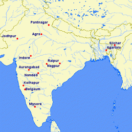 Kingfisher Airlines Route Map Map: Kingfisher To Drop Service To 13 Destinations, Cut 20+ Routes | Just Me