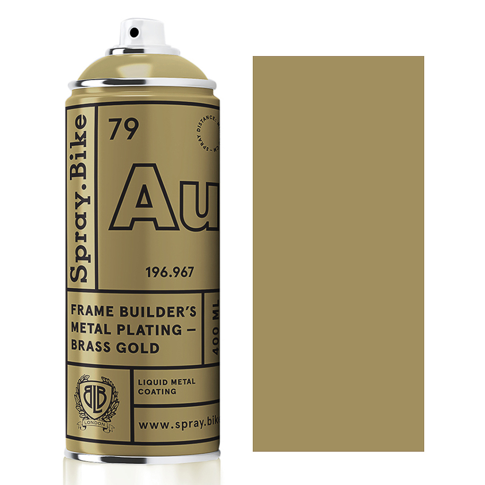 Spray.Bike Metal Plating Brass Gold Velobande