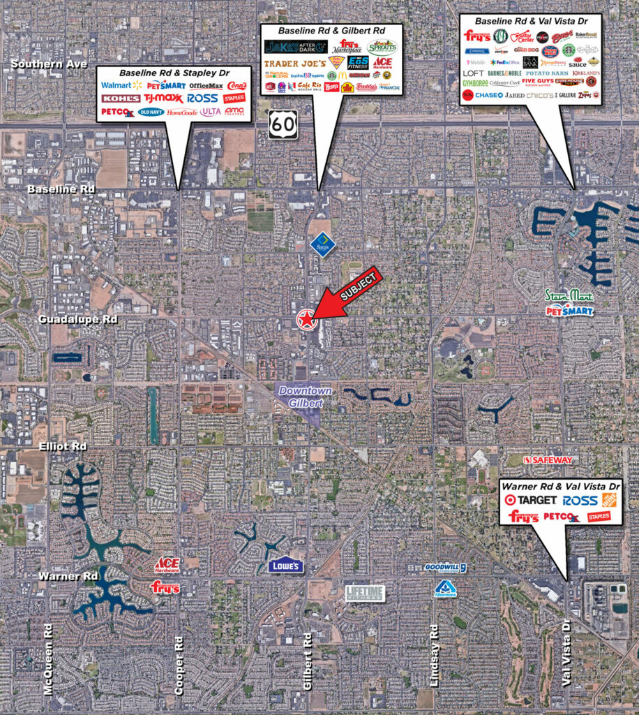 Guadalupe Road And Gilbert Road NEC Velocity Retail