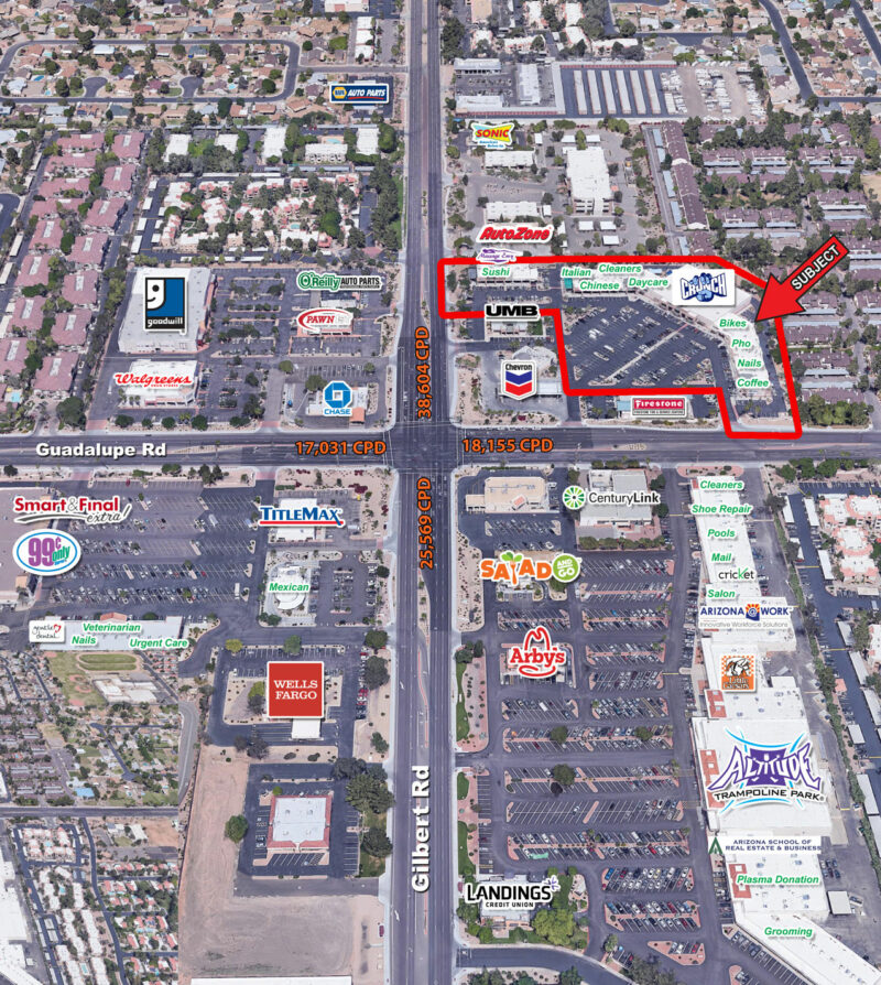 Guadalupe Road And Gilbert Road NEC Velocity Retail
