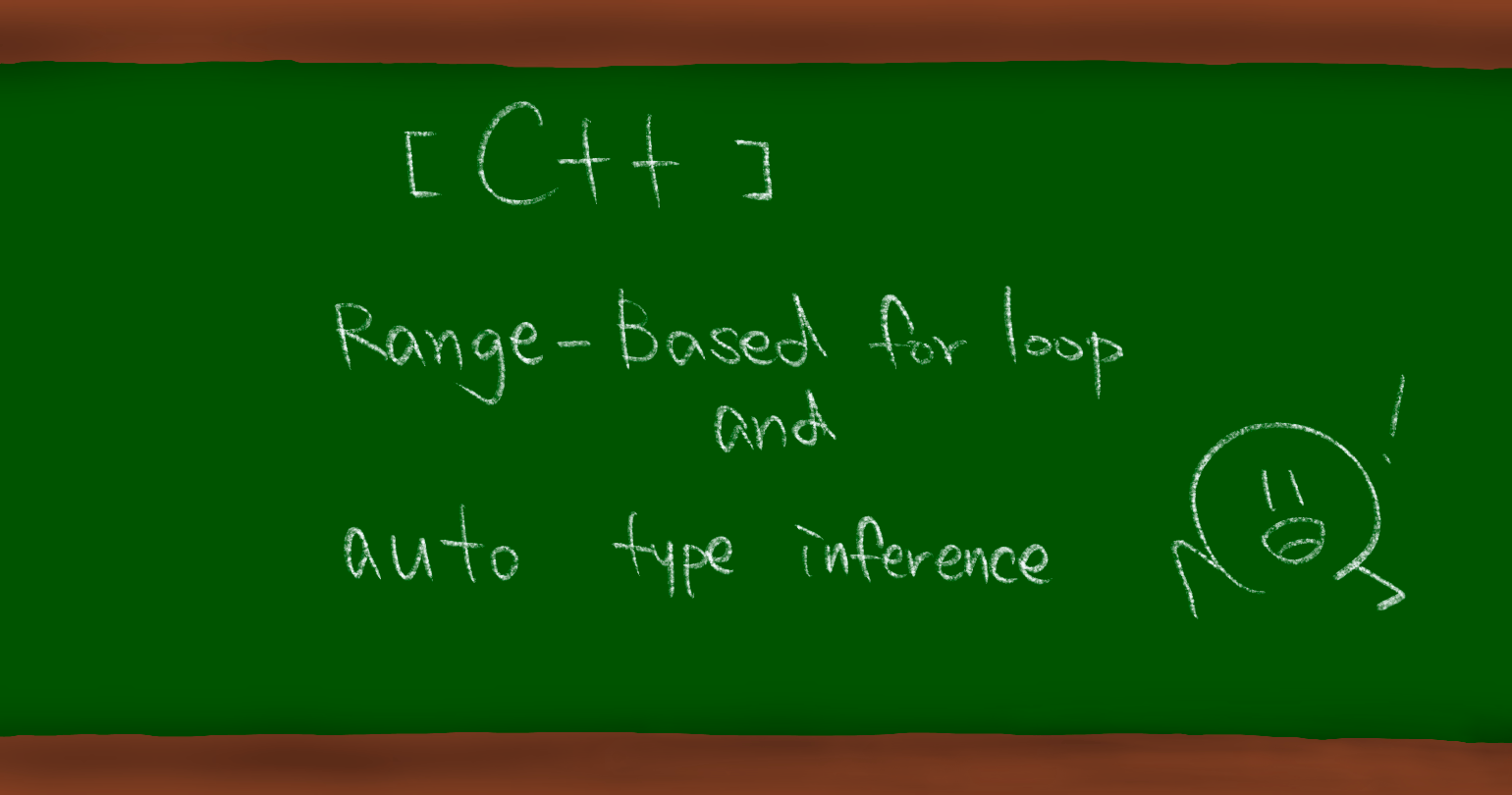 [c++] rangeBased for loop and auto type inference