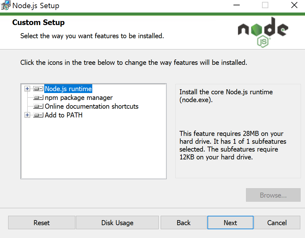 node.js, vscode, yarn 설치