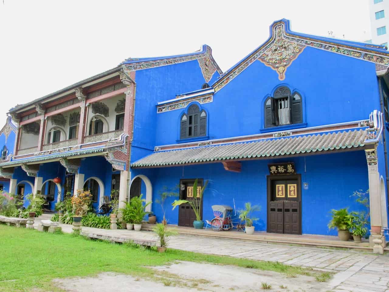 Cheong Fatt Tze or the Blue Mansion in Penang, Malaysia