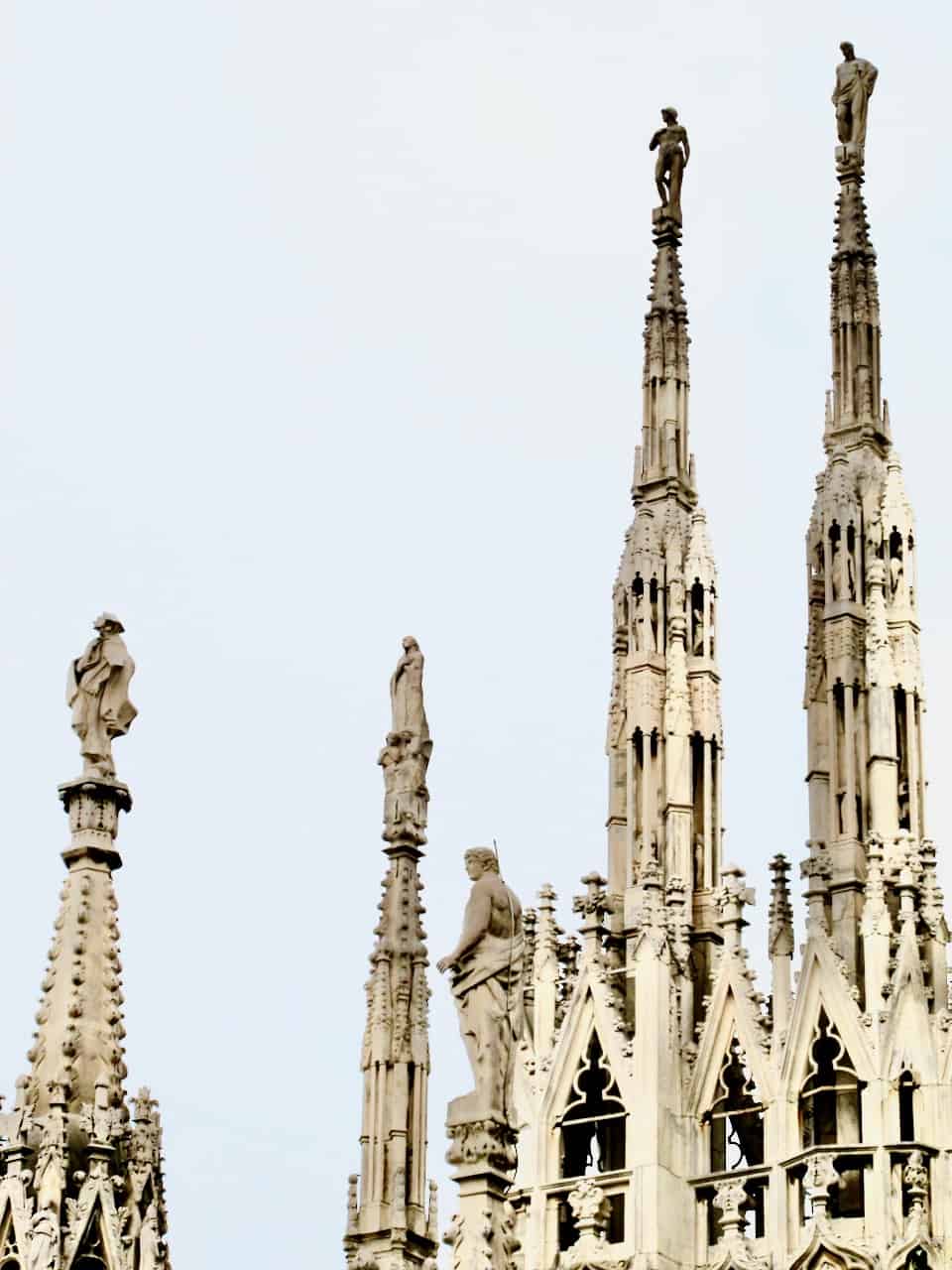 The Duomo and its spires a mustsee attraction in Milan