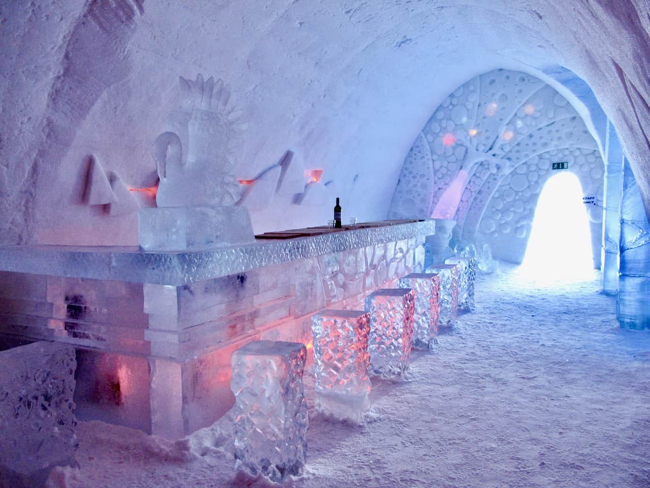 Experiencing the extraordinary Snow Village in Lapland