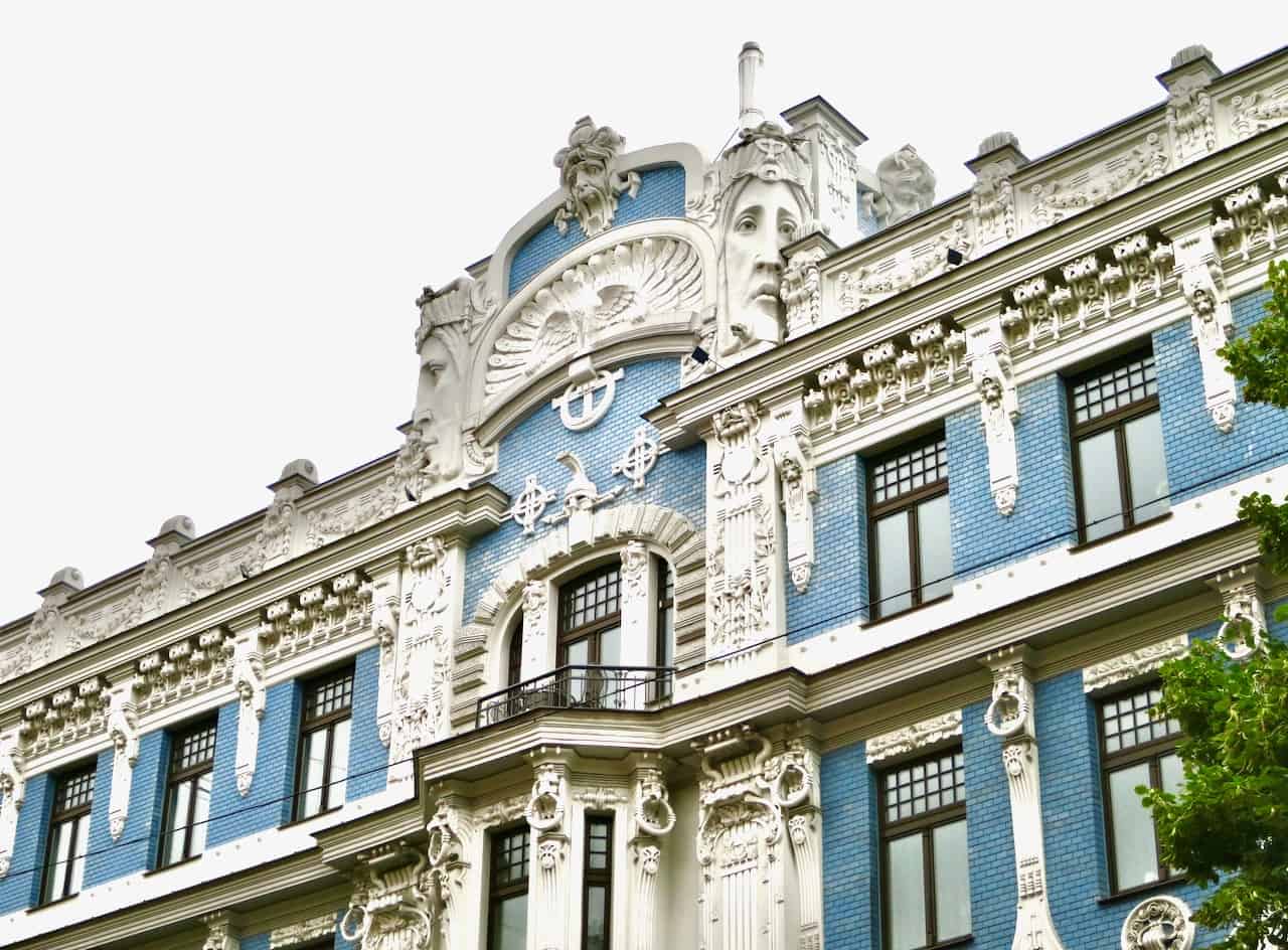 Where to see Art Nouveau architecture in Riga Velvet Escape