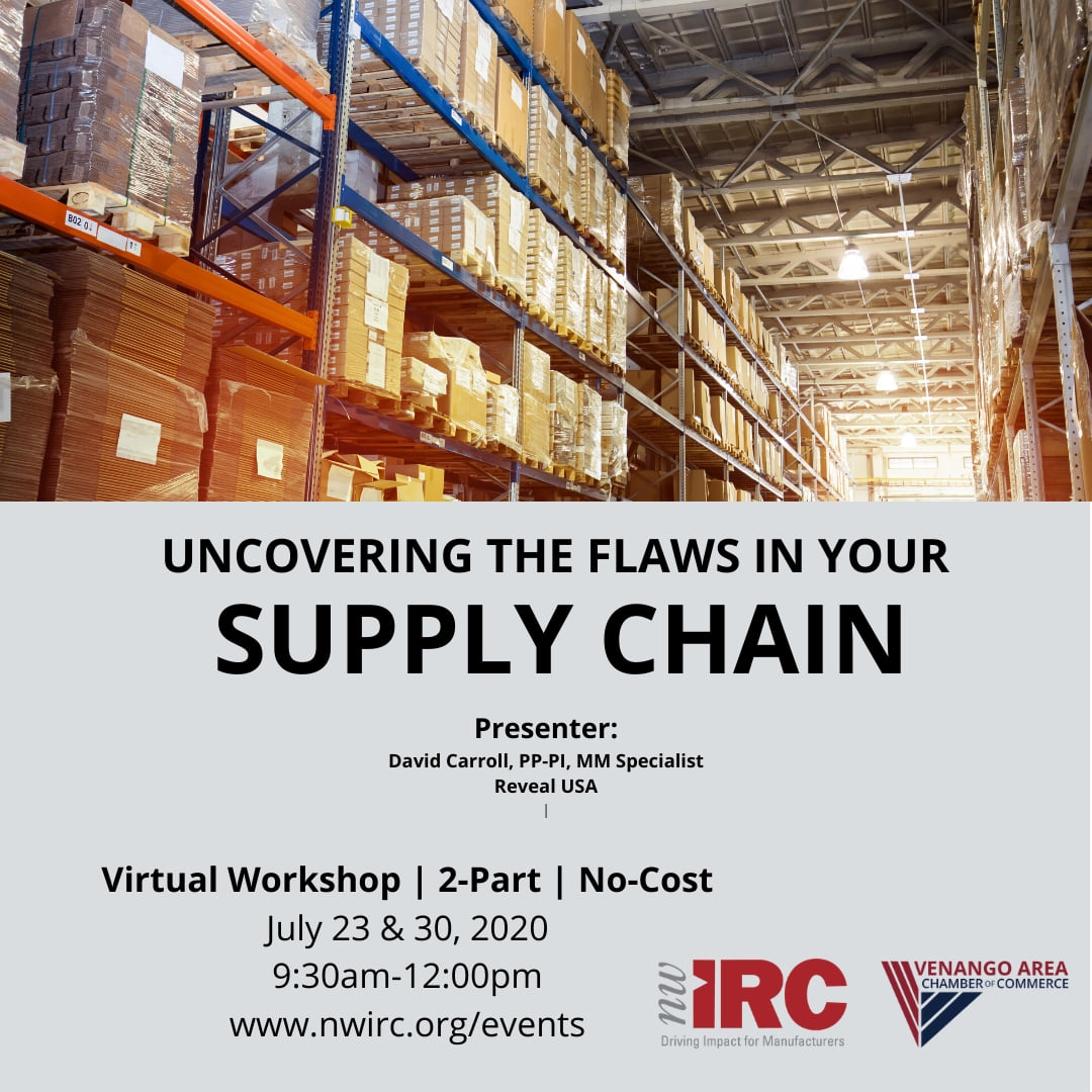 Free Webinar—Undercovering the Flaws in Your Supply Chain Venango