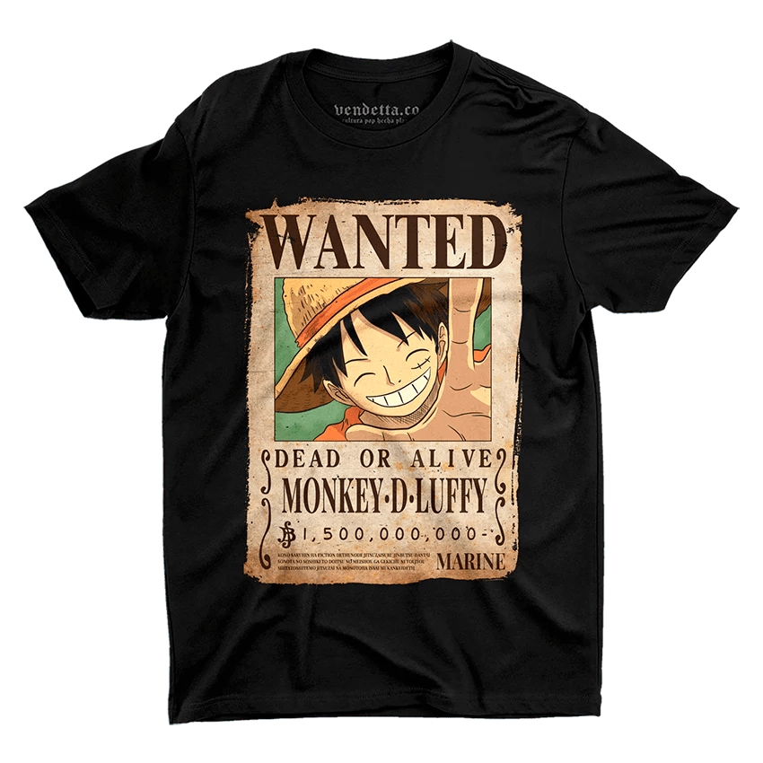 ONE PIECE LUFFY WANTED Vendetta.co