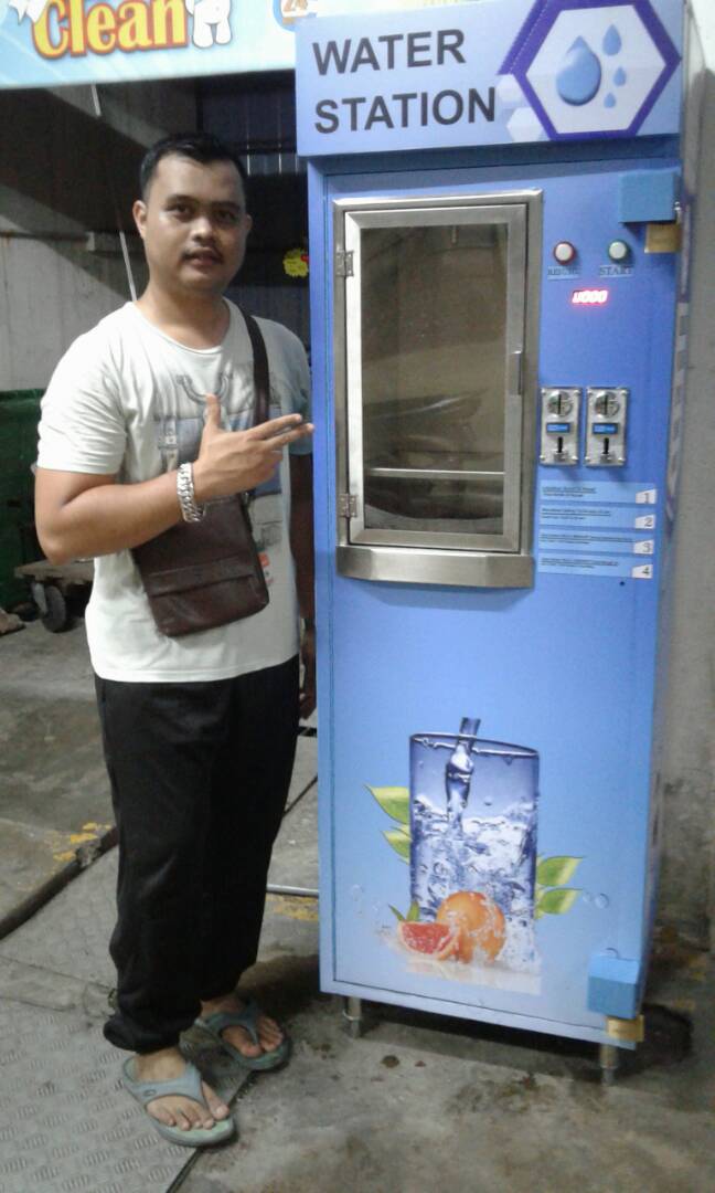 Water Filter Vending MachineMesin Penapis Air Layan Diri Kenshou