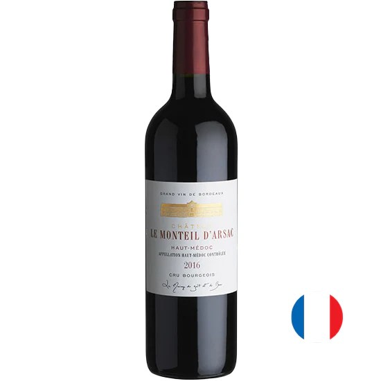Chateau le Monteil d'Arsac HautMedoc Cru Bourgeois 2015 Vendo