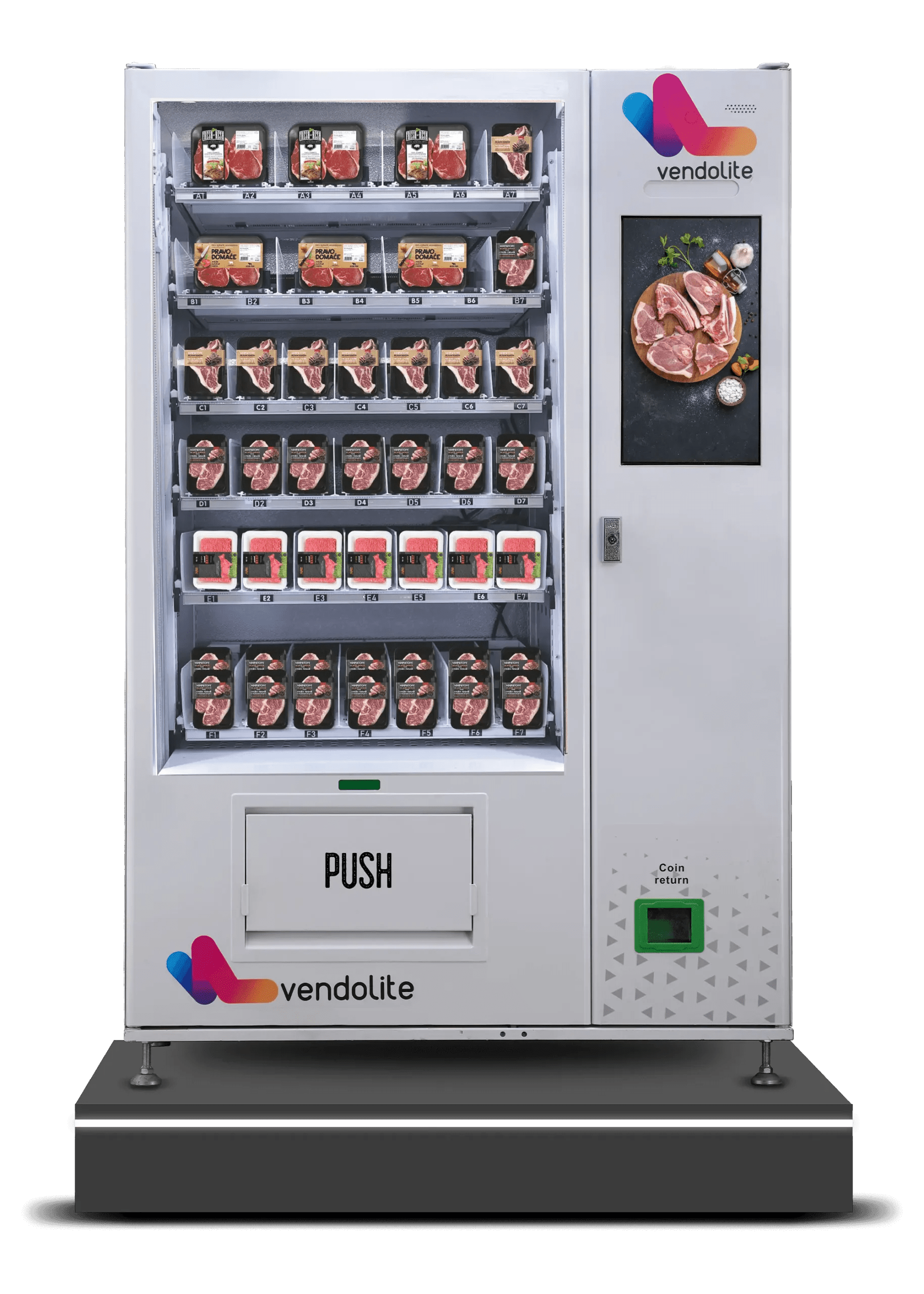 Fresh Meat Vending Machines for Butchers and Retailers