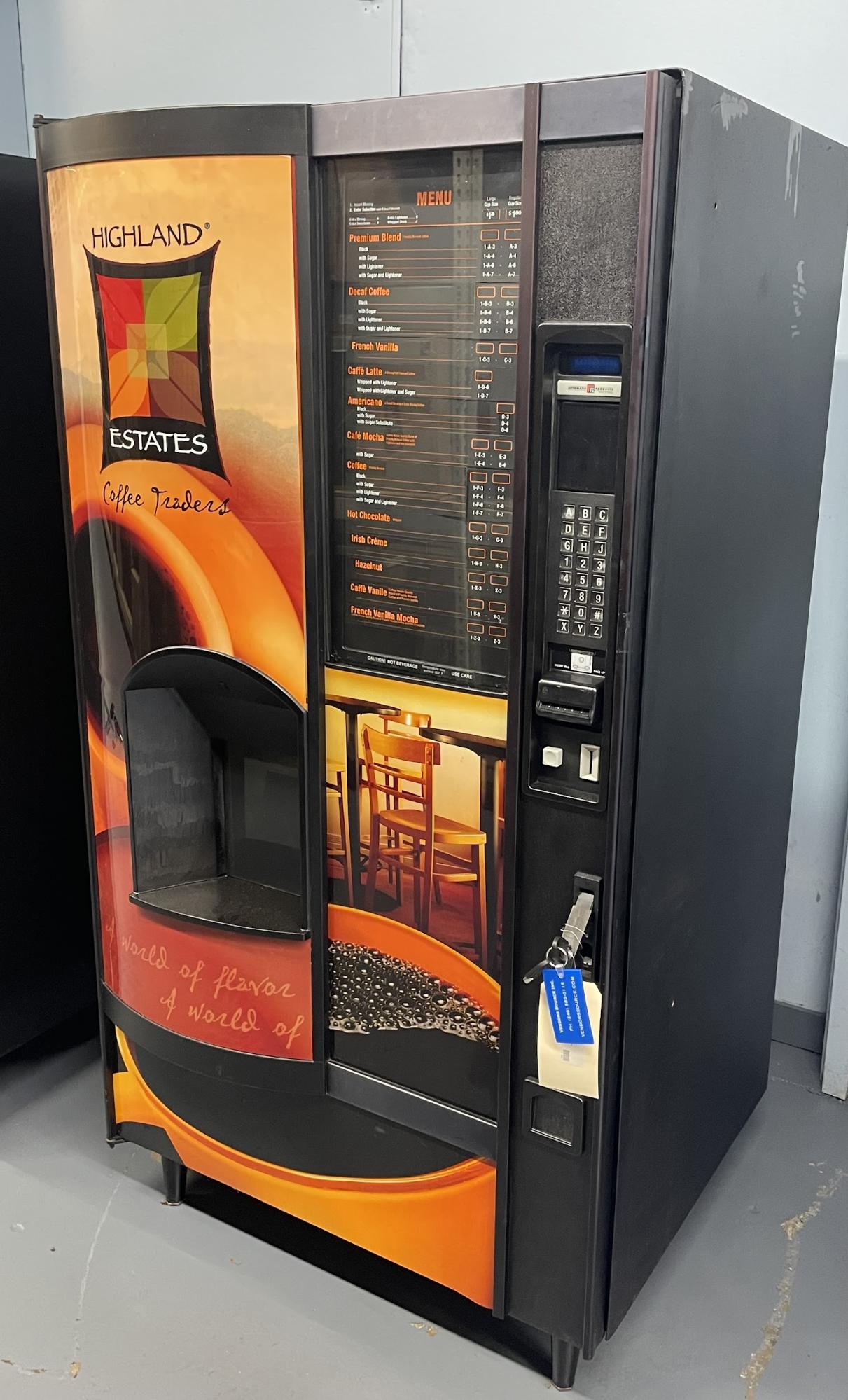 Crane 945 (Coffee Machine) 3,295.00 Vendors Source Inc.