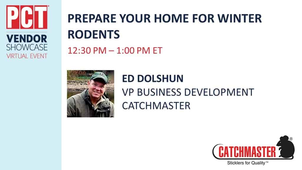 Prepare Your Home for Winter Rodents PCT Vendor Showcase