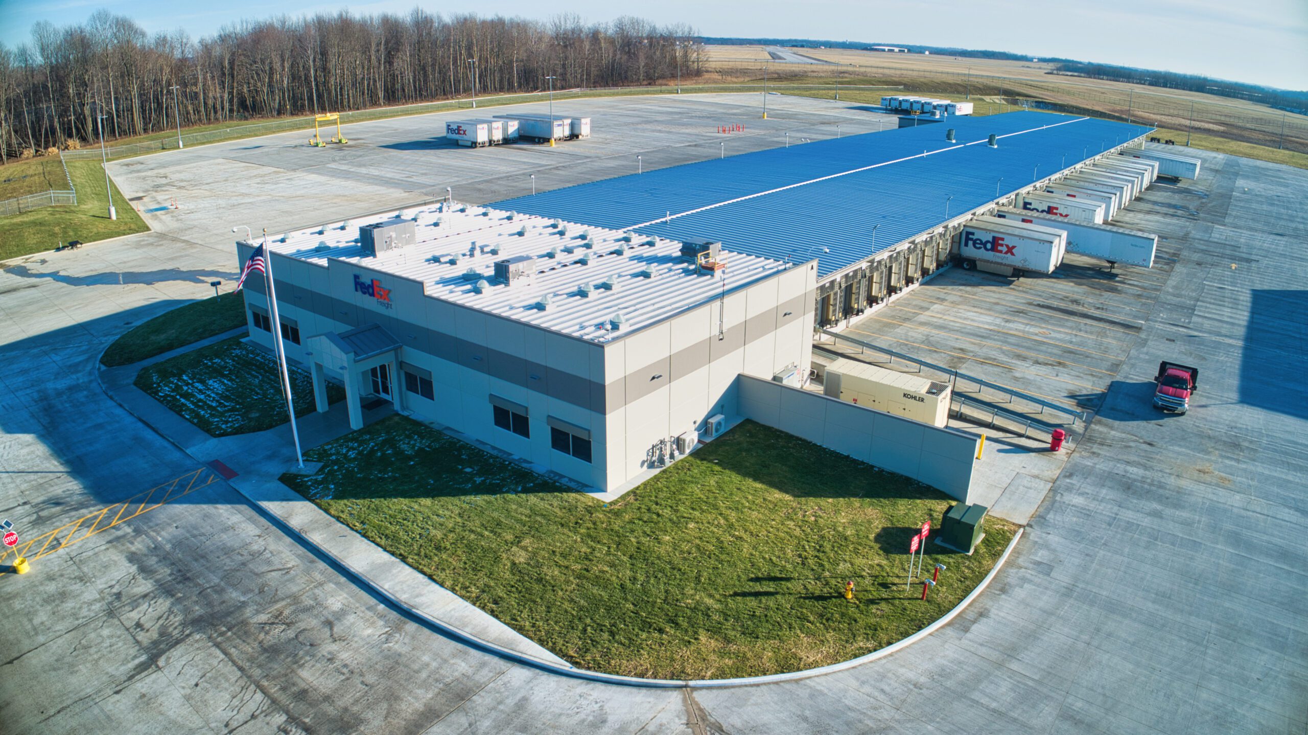 Freight Distribution Facility Akron Veneklasen Construction