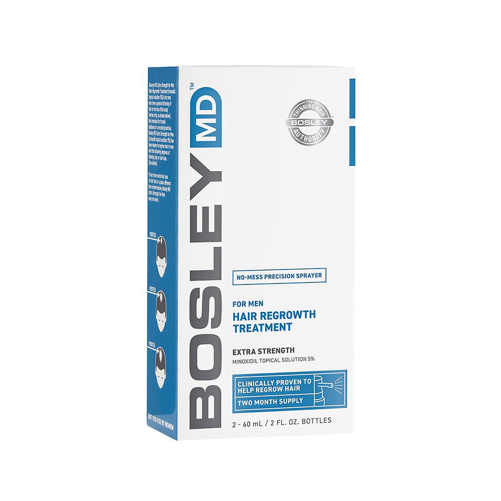 BOSLEY MD/ HAIR REGROWTH TREATMENT/FOR MEN/60 ML Veneluxe