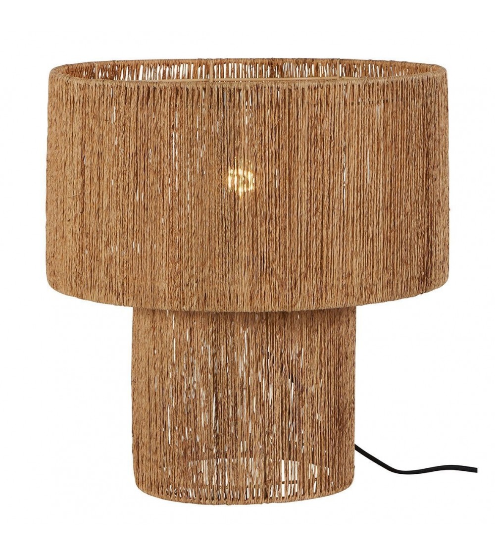 Natram Jute Table Lamp Venice Beach House