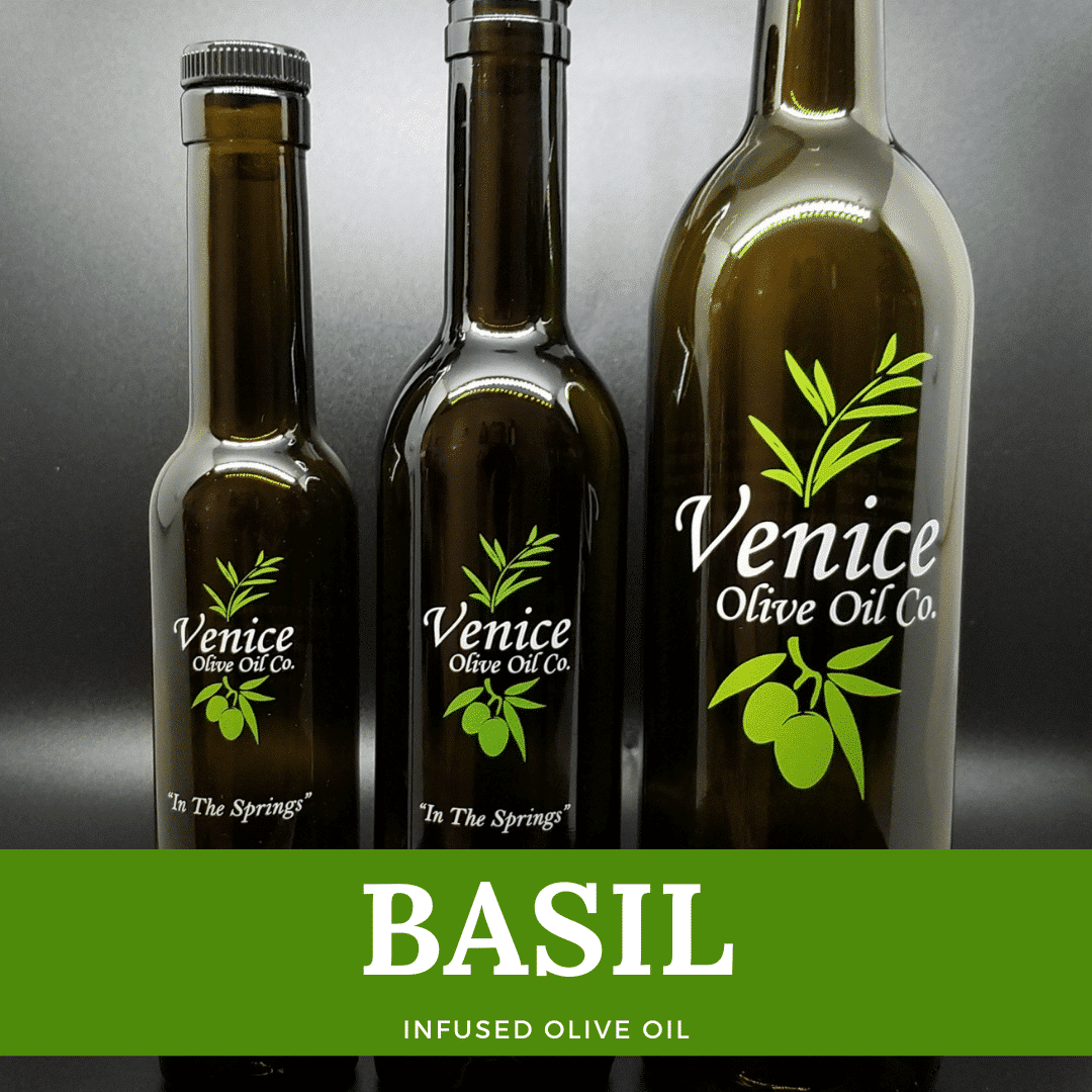 Basil Infused Olive Oil Venice Olive Oil