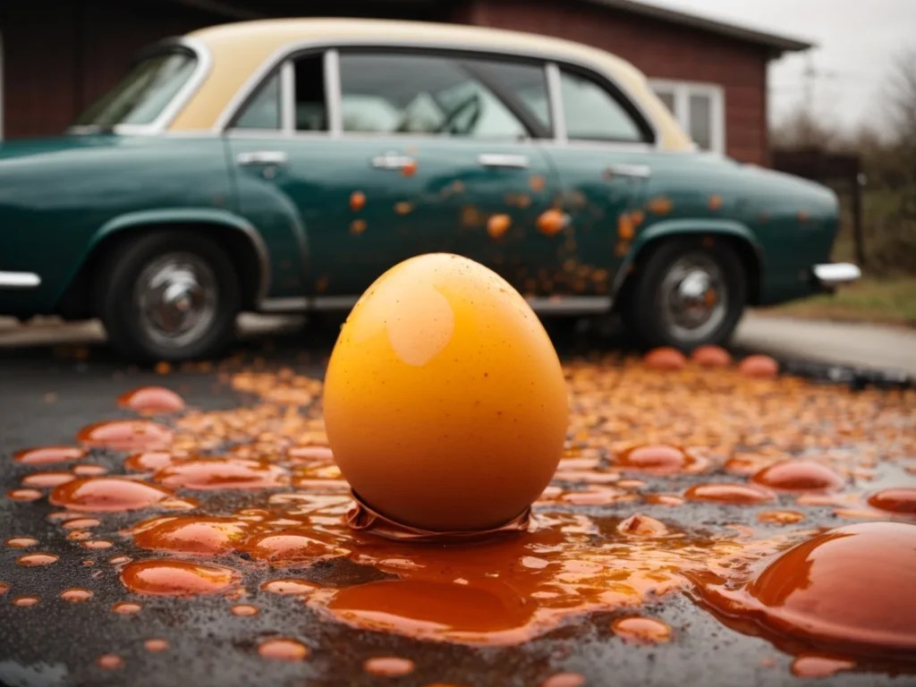 Can Eggs Ruin Car Paint? Tiny House & Small Apartment Living